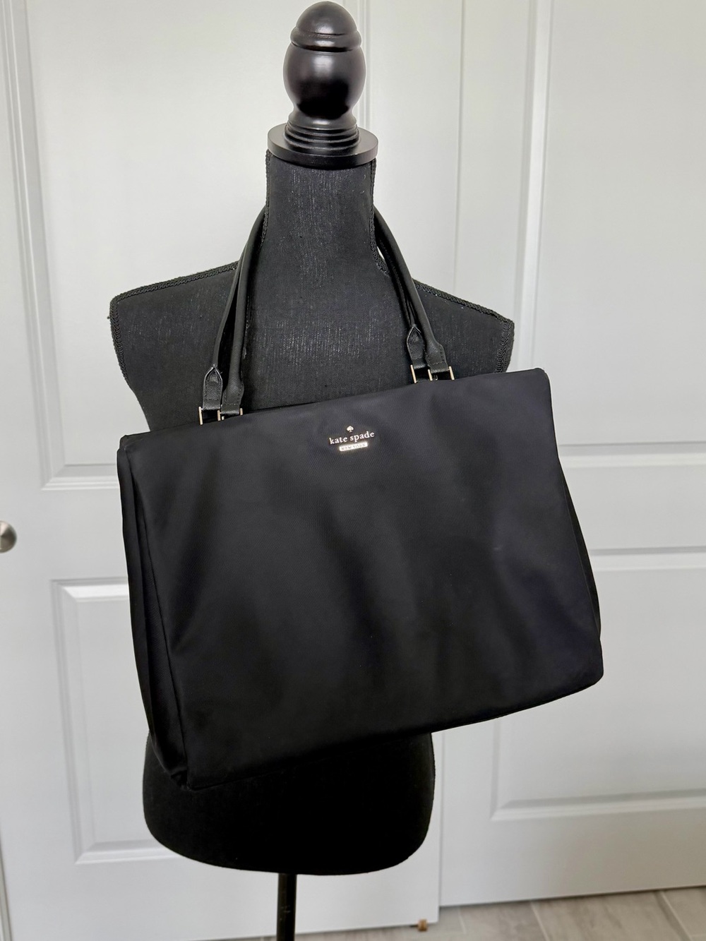 kate spade Black Laptop Tote with Dual Handles